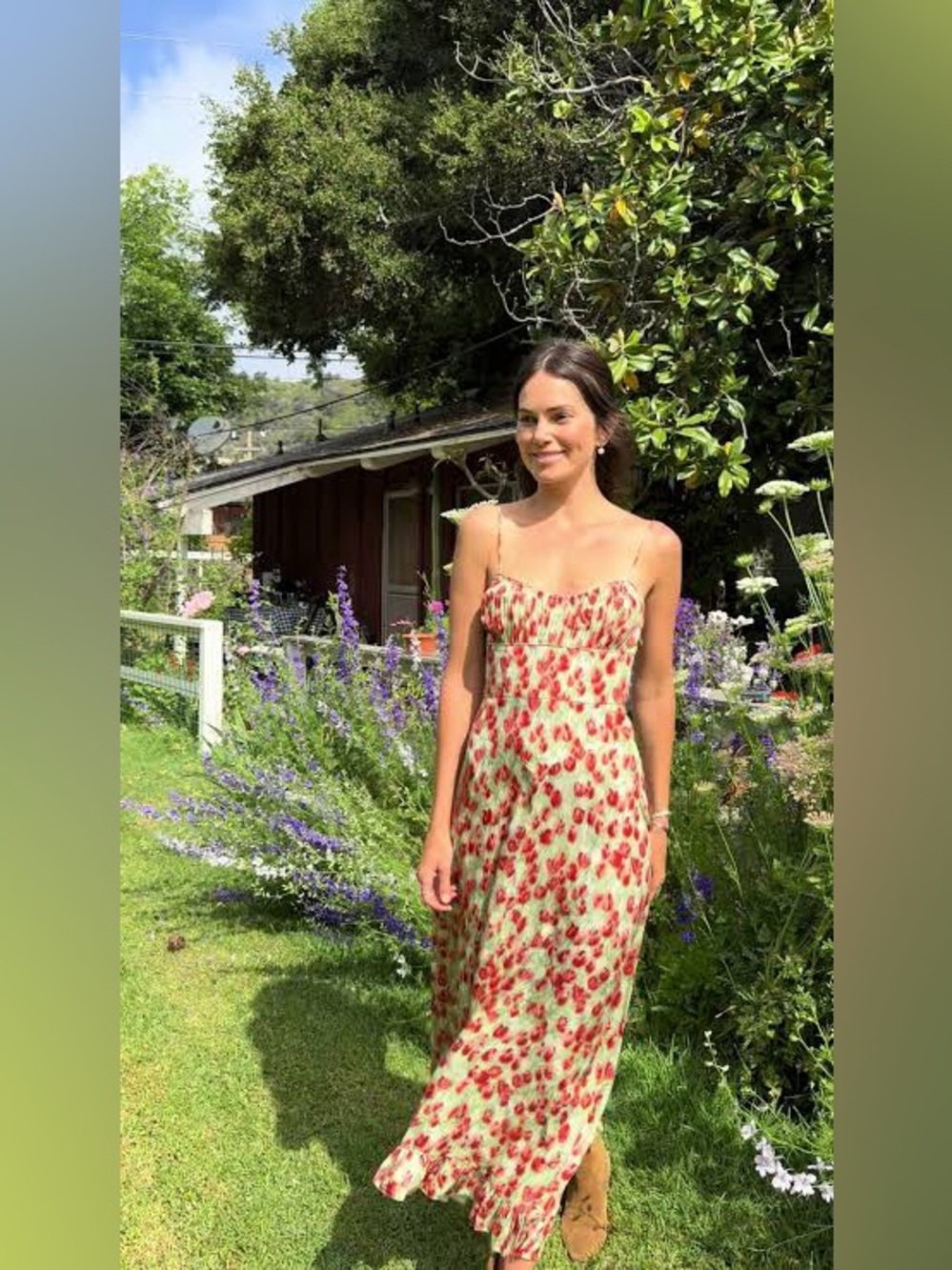 NWT Doen Rosaria Dress in Tulip Fields - Picture 6 of 6